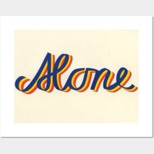 Alone Posters and Art